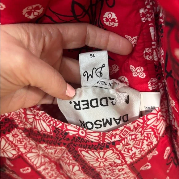 Damson Madder Reversible Quilted Macy Jacket - Picture 6 of 8